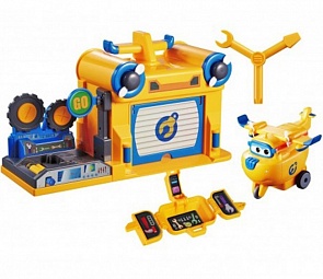 Super Wings. Игровой набор Мастерская Донни из серии Супер Крылья (Auldey Toys, YW710520)